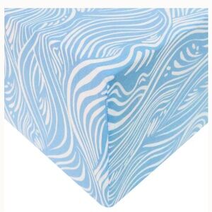 Copper Pearl Surf/Wave Crib & Changing Pad